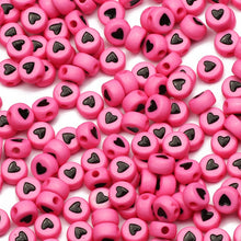 Load image into Gallery viewer, 200/300Pcs Mixed Charm Heart Acrylic Beads Flat Round Loose Spacer Beads For Needlework Diy Jewelry Making Bracelet Necklace