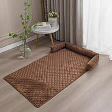 Load image into Gallery viewer, Dog Sofa Mat Dog Bed Plush Dog Pad Pet Sofa Cover Soft Warm Non-Slip Washable