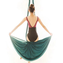Load image into Gallery viewer, Aerial Yoga Hammock Fabric Flying Swing Trapeze Silk Anti-Gravity Inversion Air Traction Touch Device Meditation Mat 1-9m choice
