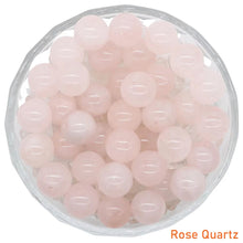 Load image into Gallery viewer, 8/10mm Natural Stones Crystal Loose Beads Round Smooth Gemstones Spacer Charms DIY Necklace Bracelet Jewerly Making Accessories