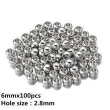 Load image into Gallery viewer, 50-300pcs/Lot Heart Star Round CCB Beads Big Hole Beads For Jewelry Making Loose Spacer Beads DIY Bracelet Necklace Accessories