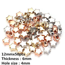 Load image into Gallery viewer, 50-300pcs/Lot Heart Star Round CCB Beads Big Hole Beads For Jewelry Making Loose Spacer Beads DIY Bracelet Necklace Accessories