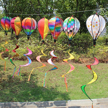 Load image into Gallery viewer, Hot Air Balloon Wind Spinner Pinwheels Rotating Sequins Windmill Ornament for Home Garden Lawn Decor Children Gift