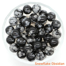 Load image into Gallery viewer, 8/10mm Natural Stones Crystal Loose Beads Round Smooth Gemstones Spacer Charms DIY Necklace Bracelet Jewerly Making Accessories