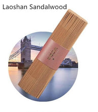 Load image into Gallery viewer, Tibetan Incense Sticks 430 sticks/lot Laoshan Sandalwood Stick Incense Bulk Living Room Chinese Incense Optional Incense Holder