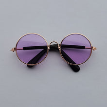 Load image into Gallery viewer, Lovely Vintage Round Cat Sunglasses Reflection Eye wear glasses For Small Dog Cat Pet Photos Pet Products Props Accessories