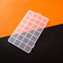 Load image into Gallery viewer, 28 Grid Compartment Plastic Container Flip Top Box Case fit DIY Handmade Jewelry Making Findings Accessories Storage Organise