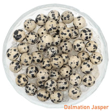 Load image into Gallery viewer, 8/10mm Natural Stones Crystal Loose Beads Round Smooth Gemstones Spacer Charms DIY Necklace Bracelet Jewerly Making Accessories