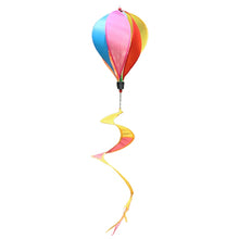 Load image into Gallery viewer, Hot Air Balloon Wind Spinner Pinwheels Rotating Sequins Windmill Ornament for Home Garden Lawn Decor Children Gift