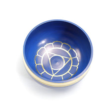 Load image into Gallery viewer, Nepal Brass Tibetan Bowls 7 Chakras Metals Sound Bowl Colorful Handmade Buddhist Singing Bowl Yoga Meditation Mindfulness Gifts