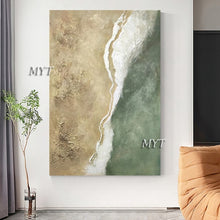 Load image into Gallery viewer, Abstract 3D Gold Thick Art Handmade Oil Painting Canvas Gold Paintings Wall Pictures Art Wall Artwork For Dining Room Unframed
