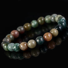 Load image into Gallery viewer, 6mm Natural Stone Bracelet Tiger Eye Lava Amethysts Turquoises Moonstone Crystal Bracelet For Men Women Jewelry Gift Healing Energy