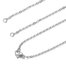 Load image into Gallery viewer, 20pcs/lot Never Fade Stainless Steel Lobster Clasp Wholesale DIY Jewelry Finding Supplies 9-15mm Bracelet Necklace Making Clasps
