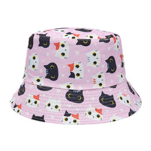 Load image into Gallery viewer, 2023 Summer Bucket Hat Hip Hop Men Print Fisherman Caps Streetwear Double-sided Hats For Women Beach Cap Unisex Panama Hat