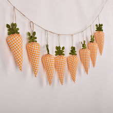 Load image into Gallery viewer, 3/1pcs Nov Woven Easter Carrots Ornaments Hanging Pendant for Easter Home Decorations Supplies 2023 Kids Easter