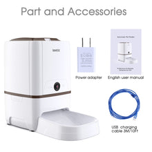Load image into Gallery viewer, Iseebiz 6L Automatic Pet Feeder with Camera WiFi App Control Smart Food Dispenser Remote Feeding