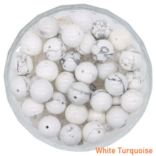 Load image into Gallery viewer, 8/10mm Natural Stones Crystal Loose Beads Round Smooth Gemstones Spacer Charms DIY Necklace Bracelet Jewerly Making Accessories