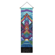 Load image into Gallery viewer, Seven Chakra Tapestry Vertical Wall Hanging Tree Of Life Tapestry Tassel Yoga Meditation Tapestry for Bedroom Living Decoration
