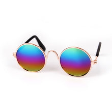 Load image into Gallery viewer, Lovely Vintage Round Cat Sunglasses Reflection Eye wear glasses For Small Dog Cat Pet Photos Pet Products Props Accessories
