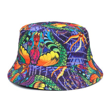 Load image into Gallery viewer, 2023 Summer Bucket Hat Hip Hop Men Print Fisherman Caps Streetwear Double-sided Hats For Women Beach Cap Unisex Panama Hat