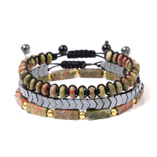 Load image into Gallery viewer, Natural Amethysts Bracelet Set Body-purify Slimming Healing Stone Bracelets For Women Men Loss Weight Yoga Meditation Jewelry