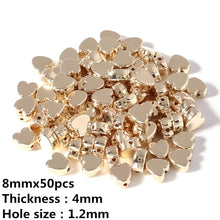 Load image into Gallery viewer, 50-300pcs/Lot Heart Star Round CCB Beads Big Hole Beads For Jewelry Making Loose Spacer Beads DIY Bracelet Necklace Accessories