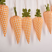 Load image into Gallery viewer, 3/1pcs Nov Woven Easter Carrots Ornaments Hanging Pendant for Easter Home Decorations Supplies 2023 Kids Easter