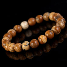 Load image into Gallery viewer, 6mm Natural Stone Bracelet Tiger Eye Lava Amethysts Turquoises Moonstone Crystal Bracelet For Men Women Jewelry Gift Healing Energy