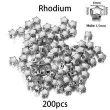 Load image into Gallery viewer, 200-400Pcs CCB Multiple Styles Charm Spacer Beads Wheel Bead Flat Round Loose Beads For DIY Jewelry Making Supplies Accessories