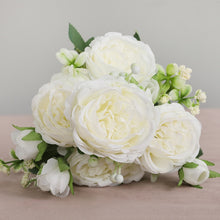 Load image into Gallery viewer, 2022 Beautiful Rose Peony Artificial Silk Flowers Small bouquet flores Home Party Spring Wedding Decoration Fake Flower