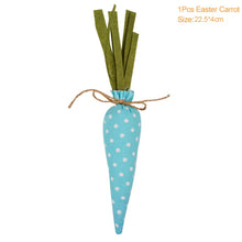 Load image into Gallery viewer, 3/1pcs Nov Woven Easter Carrots Ornaments Hanging Pendant for Easter Home Decorations Supplies 2023 Kids Easter