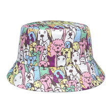 Load image into Gallery viewer, 2023 Summer Bucket Hat Hip Hop Men Print Fisherman Caps Streetwear Double-sided Hats For Women Beach Cap Unisex Panama Hat