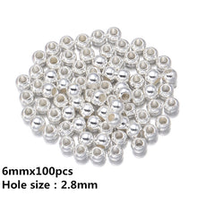 Load image into Gallery viewer, 50-300pcs/Lot Heart Star Round CCB Beads Big Hole Beads For Jewelry Making Loose Spacer Beads DIY Bracelet Necklace Accessories