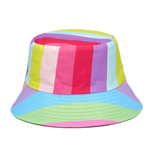 Load image into Gallery viewer, 2023 Summer Bucket Hat Hip Hop Men Print Fisherman Caps Streetwear Double-sided Hats For Women Beach Cap Unisex Panama Hat