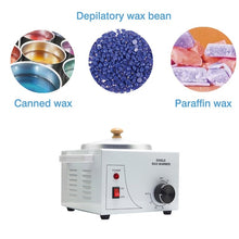 Load image into Gallery viewer, Single Wax Warmer Professional Electric Wax Heater Paraffin Hot Facial Skin SPA Equipment with Adjustable Temperature Set