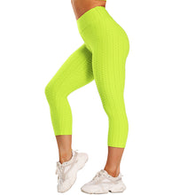 Load image into Gallery viewer, Hot Women Capri Yoga Pants Sexy Sport leggings Scrunch Butt Tights