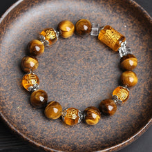 Load image into Gallery viewer, Tiger Eyes Stone Beads Bangles & Bracelets