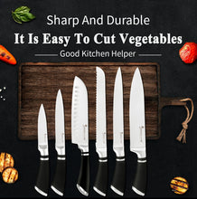 Load image into Gallery viewer, SOWOLL High Quality 6 Pcs Stainless Steel Knife Set