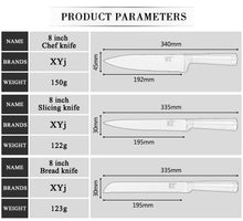 Load image into Gallery viewer, XYj Kitchen Stainless Steel Knives Set