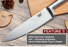Load image into Gallery viewer, XYj Kitchen Stainless Steel Knives Set