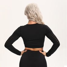 Load image into Gallery viewer, New Yoga Top For Women Long Sleeve Running Shirts Sexy Yoga T-shirts