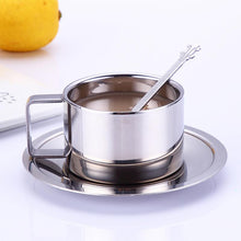 Load image into Gallery viewer, Portable Mug Cup With Handle Double Wall Stainless Steel Mug