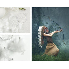Load image into Gallery viewer, Korean Version Feather Crafts Dream Catcher Aerial Charm