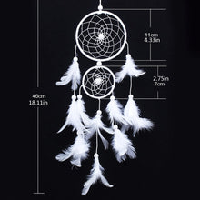 Load image into Gallery viewer, Korean Version Feather Crafts Dream Catcher Aerial Charm