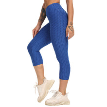 Load image into Gallery viewer, Hot Women Capri Yoga Pants Sexy Sport leggings Scrunch Butt Tights