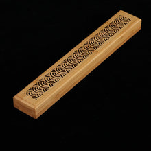 Load image into Gallery viewer, Bamboo Wooden Box Incense Stick Holder and Burner