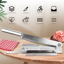 Load image into Gallery viewer, 9.5 inch Vegetable Cutting Machine Manual Meat Slicer
