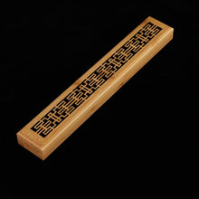 Load image into Gallery viewer, Burner Ash Catcher Bamboo Wood Incense Stick Holder