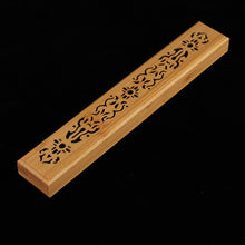 Load image into Gallery viewer, Burner Ash Catcher Bamboo Wood Incense Stick Holder