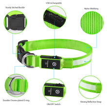 Load image into Gallery viewer, MASBRILL Dog Collar Adjustable Tactical Dogs Collars Flashing Necklace